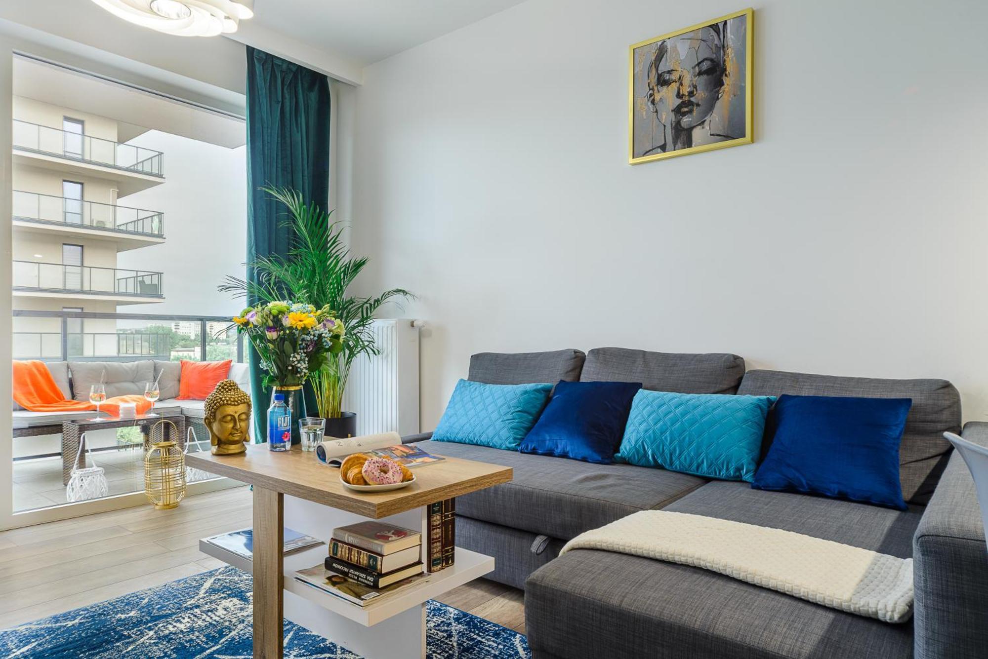 Lumina Stylish 3-Room Apart With Balcony 罗兹 外观 照片