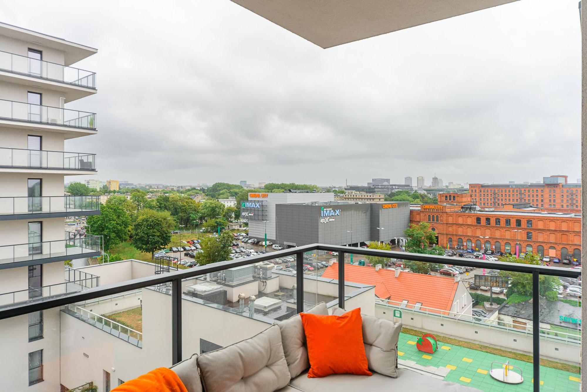 Lumina Stylish 3-Room Apart With Balcony 罗兹 外观 照片