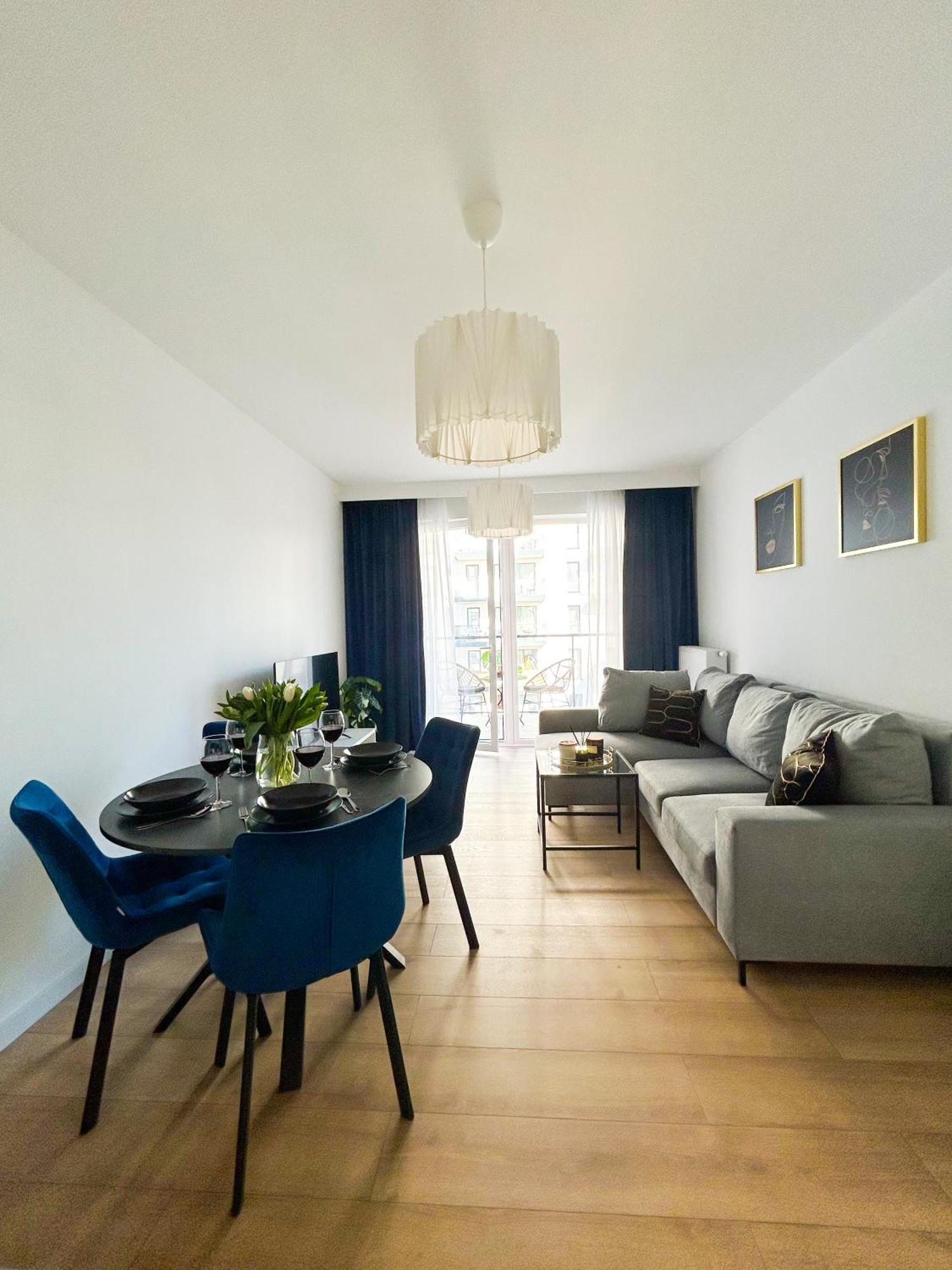 Lumina Stylish 3-Room Apart With Balcony 罗兹 外观 照片