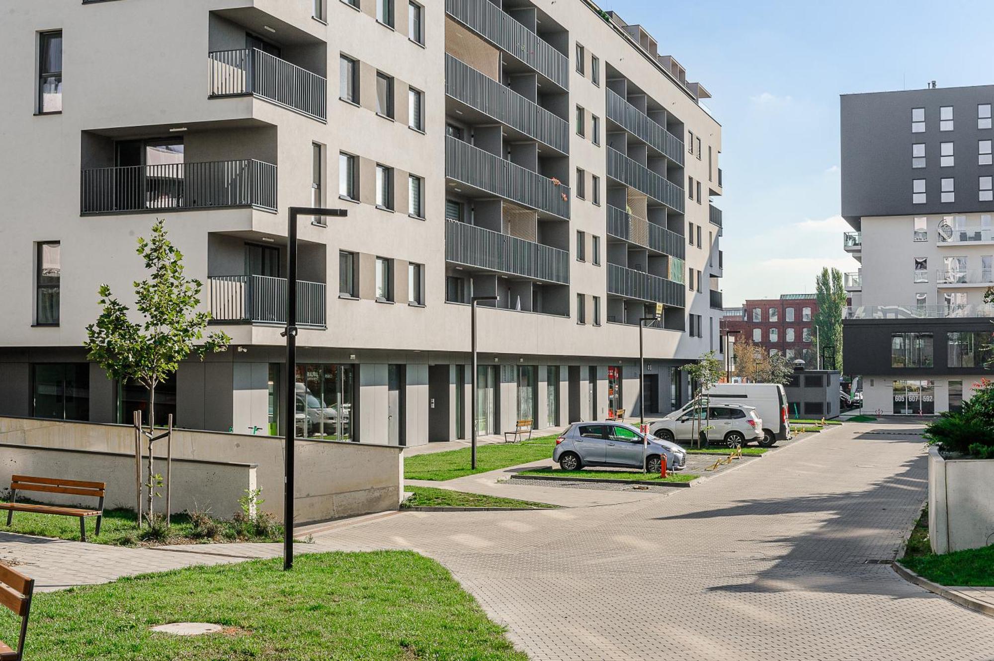 Lumina Stylish 3-Room Apart With Balcony 罗兹 外观 照片