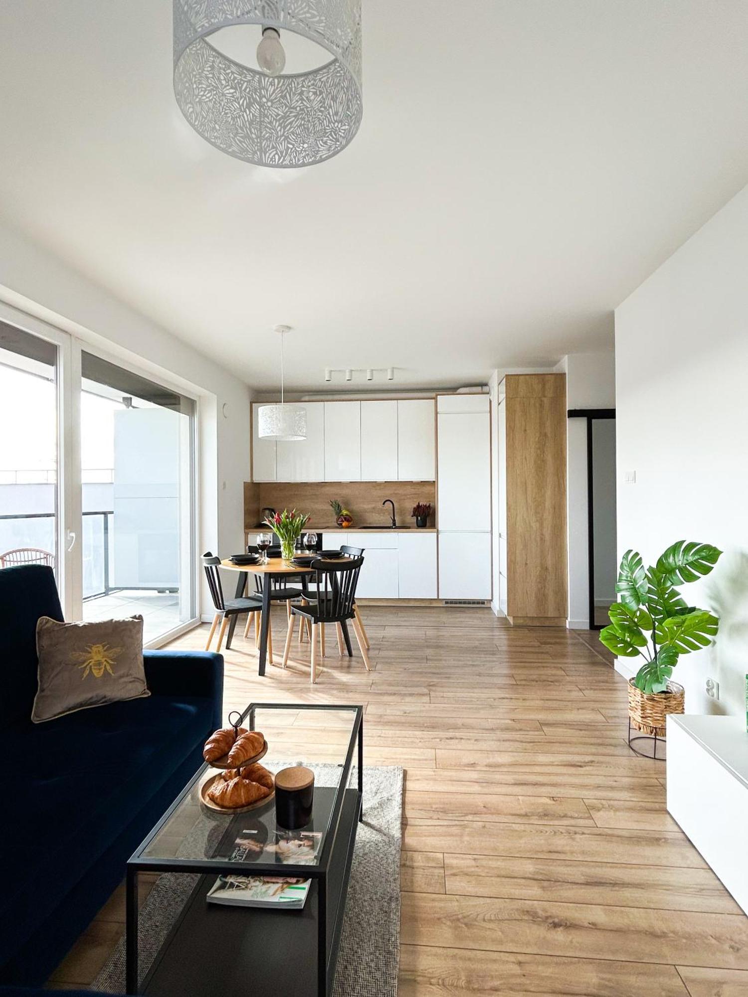 Lumina Stylish 3-Room Apart With Balcony 罗兹 外观 照片